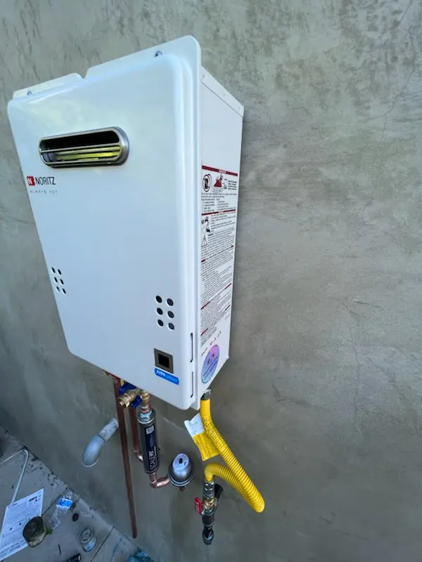 Tankless water heater installation for Sunbury homes